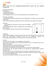 Предварительный просмотр 43 страницы Sunred HEXAGONAL GLASS HEXB Manual