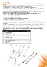 Предварительный просмотр 28 страницы Sunred WMGT13D Manual