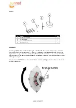 Предварительный просмотр 12 страницы Sunred WMGT13S Manual