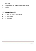 Preview for 4 page of Sunrich Tech M-401 User Manual