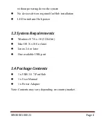 Preview for 4 page of Sunrich Tech U-1580 User Manual