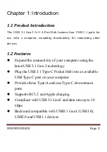 Preview for 3 page of Sunrich Tech U-1700 User Manual