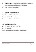 Предварительный просмотр 4 страницы Sunrich Tech U-1700 User Manual