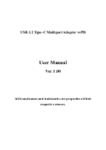 Предварительный просмотр 1 страницы Sunrich Tech U 2130 User Manual