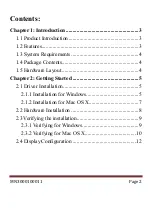 Preview for 2 page of SUNRICH TECHNOLOGY U-1030 User Manual