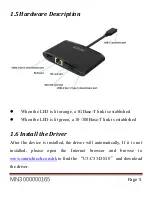 Preview for 5 page of SUNRICH TECHNOLOGY U3-C53-DS10 User Manual