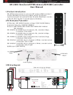 Sunricher SR-2808 User Manual предпросмотр