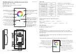 Sunricher SR-ZG9001T3-RGBW-US Quick Start Manual предпросмотр