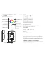 Sunricher ZG9003T3-RGBW-US Operation Manual предпросмотр