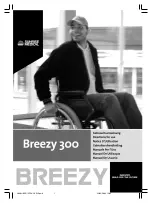 Sunrise Medical Breezy 300 Series Directions For Use Manual preview