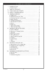 Preview for 4 page of Sunrise Medical BREEZY 600 SERIES User Instruction Manual & Warranty