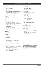 Preview for 7 page of Sunrise Medical BREEZY 600 SERIES User Instruction Manual & Warranty