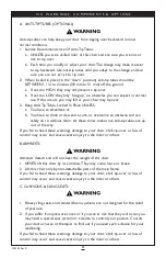 Preview for 22 page of Sunrise Medical BREEZY 600 SERIES User Instruction Manual & Warranty