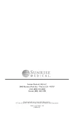 Preview for 44 page of Sunrise Medical BREEZY 600 SERIES User Instruction Manual & Warranty