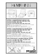 Preview for 1 page of Sunrise Medical DeVilbiss Pulmo-Aide 3655D Instruction Manual