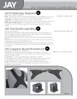 Preview for 1 page of Sunrise Medical Jay Anterior Trunk Supports Owner'S Manual