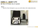 Предварительный просмотр 4 страницы Sunrise Medical Omni 2 Sedeo Lite Retro Fitting Help Manual