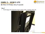 Предварительный просмотр 10 страницы Sunrise Medical Omni 2 Sedeo Lite Retro Fitting Help Manual