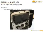 Предварительный просмотр 21 страницы Sunrise Medical Omni 2 Sedeo Lite Retro Fitting Help Manual