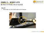 Предварительный просмотр 31 страницы Sunrise Medical Omni 2 Sedeo Lite Retro Fitting Help Manual