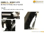 Предварительный просмотр 40 страницы Sunrise Medical Omni 2 Sedeo Lite Retro Fitting Help Manual