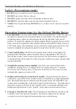 Preview for 17 page of Sunrise Medical Oxford MAJOR 190 User Instruction Manual