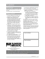 Preview for 6 page of Sunrise Medical QUICKIE F55 Owner'S Manual