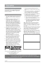 Предварительный просмотр 5 страницы Sunrise Medical SAPPHIRE 3 Owner'S Manual