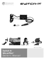 Sunrise Medical Switch-It MicroPilot Owner'S Manual предпросмотр