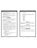 Preview for 6 page of Sunrise Medical Wheelchair Quickie S-525 User Instruction Manual & Warranty