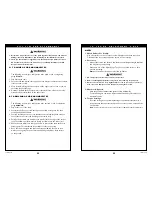 Preview for 14 page of Sunrise Medical Wheelchair Quickie S-525 User Instruction Manual & Warranty