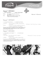 Sunrise Medical Zippie VOYAGE Owner'S Manual preview