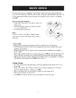 Предварительный просмотр 11 страницы Sunrise Tradex Fellini 13-04540 Owner'S Manual