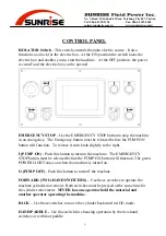 Предварительный просмотр 10 страницы Sunrise HBM-40NC Operation & Maintenance Manual