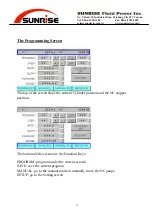 Предварительный просмотр 17 страницы Sunrise HBM-40NC Operation & Maintenance Manual