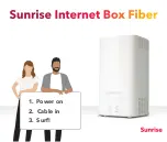 Sunrise Internet Box Fiber Quick Manual предпросмотр