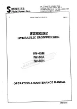 Предварительный просмотр 3 страницы Sunrise IW-45M Instruction Manual