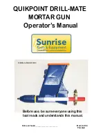 Предварительный просмотр 1 страницы Sunrise MORTAR GUN 3000 Operator'S Manual