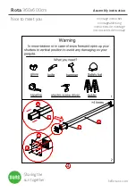 Preview for 7 page of SUNS Rota 360x600 Assembly Instruction Manual