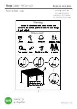 Preview for 4 page of SUNS Rota Curtain 400cm Assembly Instruction Manual