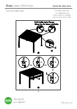 Preview for 5 page of SUNS Rota Curtain 400cm Assembly Instruction Manual