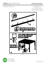 Preview for 7 page of SUNS Rota Curtain 400cm Assembly Instruction Manual