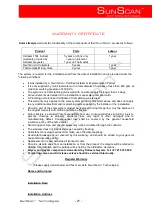 Preview for 22 page of SUNSCAN 150L SunStream Indirect Installation, Operation & Maintenance Manual