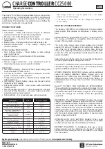 sunsei CC25000 Operating Instructions предпросмотр