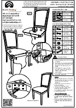 Предварительный просмотр 2 страницы Sunset Furniture Sunset Trading DLU-CA113-T/B Assembly Instruction