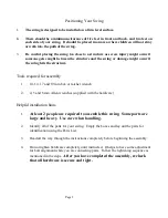 Preview for 4 page of Sunset Swings 422L Assembly & Operation Manual