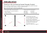 Предварительный просмотр 2 страницы SUNSET OXIA Assembly Instructions Manual