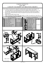 SunSetter D.18620.BTT Assembly Instruction предпросмотр