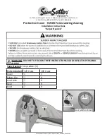 Preview for 1 page of SunSetter OASIS Series Installation Instructions