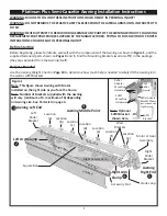 Preview for 4 page of SunSetter Platinum Plus Motorized Owner'S Manual & Installation Instructions